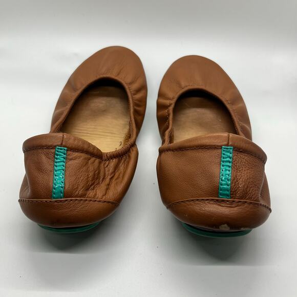 Tieks Chestnut Brown Ballet Flats SIZE 8 - Picture 3 of 6